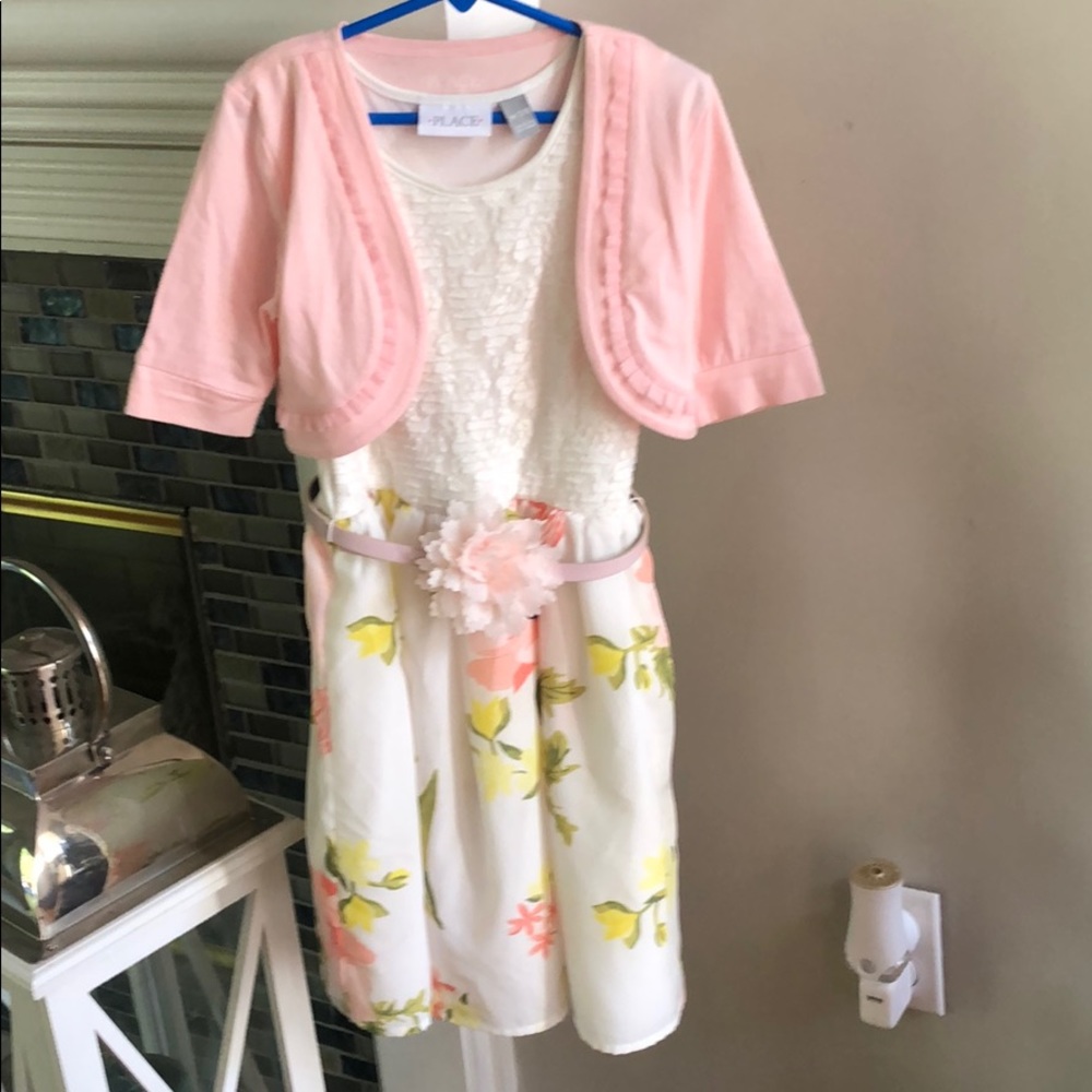 Girls dress with purse